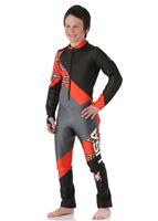 Boys Performance GS Race Suit (Black/Volcano/Slate) - Spyder Boys Performance GS Race Suit (Black/Volcano/Slate)