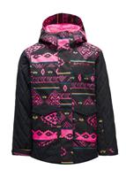 Girls Claire Jacket - Sweater Weather Print - Spyder Girls Claire Jacket - WinterKids.com                                                                                                           