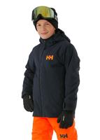 Junior Traverse Jacket - Navy - Helly Hansen Junior Traverse Jacket - WinterKids.com                                                                                                  