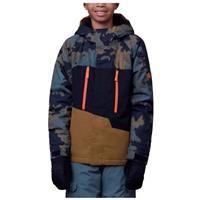 Boys Geo Insulated Jacket - Breen Nebula Colorblock