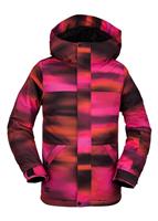 Girls Sass'N'Fras Insulated Jacket - Bright Pink - Volcom Girls Sass'N'Fras Insulated Jacket - WinterKids.com                                                                                            
