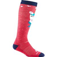 Youth Magic Mountain Over The Calf Midweight Sock - Raspberry