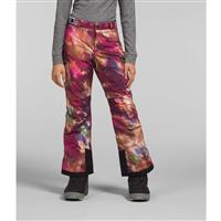Girl's Freedom Insulated Pants - Boysenberry Paint Lightening Small Print