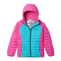 Toddler Girl's Powder Lite Hooded Jacket - Geyser / Pink Ic (338)