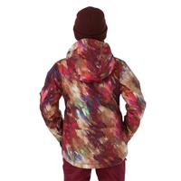 Girl's Freedom Insulated Jacket - Boysenberry Paint Lightening Small Print