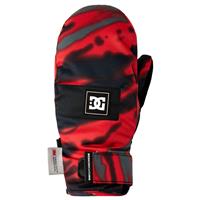 Youth Franchise Mitten - Angled Tie Dye Racing Red