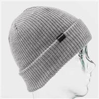 Youth Lined Beanie - Heather Grey