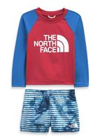 Toddler Longsleeve Sun Set - TNF Navy Dyed Stripe Print - The North Face Toddler Longsleeve Sun Set - WinterKids.com                                                                                            