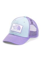 Youth Mudder Trucker Hat - Beta Blue / Paisley Purple - The North Face Youth Mudder Trucker Hat - WinterKids.com                                                                                              