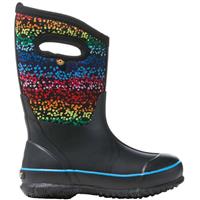 Youth Classic II Design A Boot - Rainbow Dots Boot - Black Multi