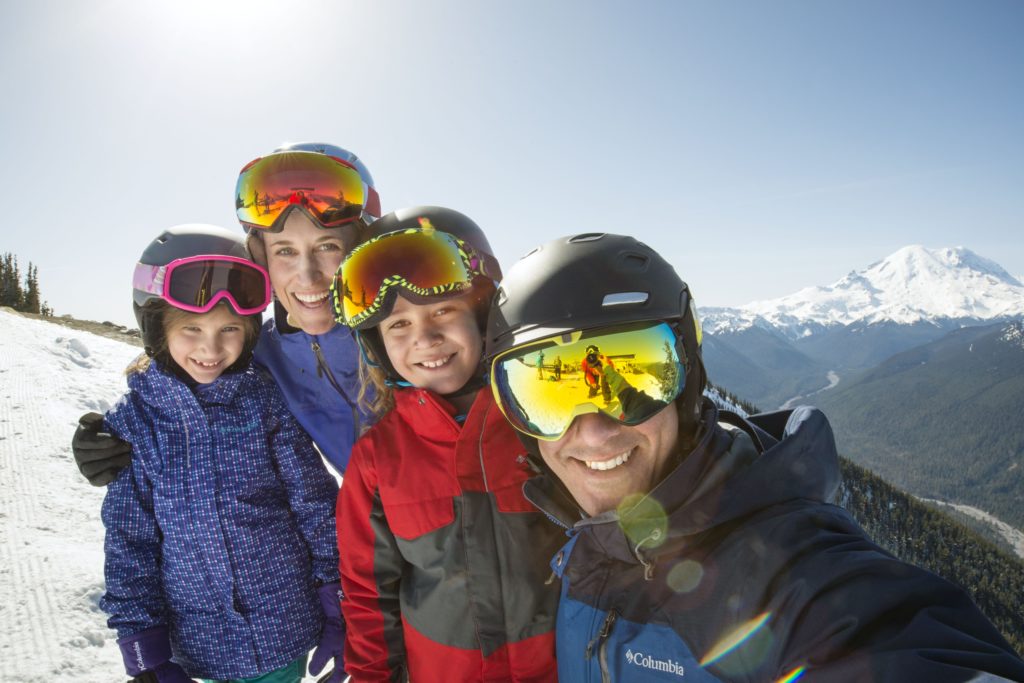 family ski day
