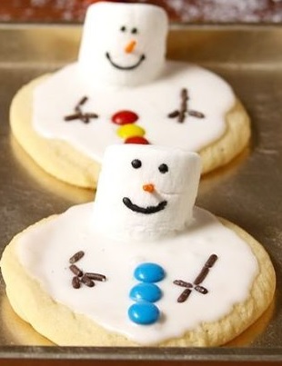 melted-snowman-cookies