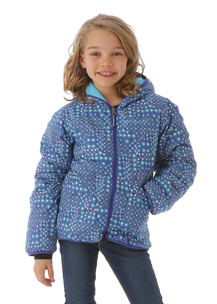 Girls' Columbia F15 Dual Front Jacket - Reversible | WinterKids