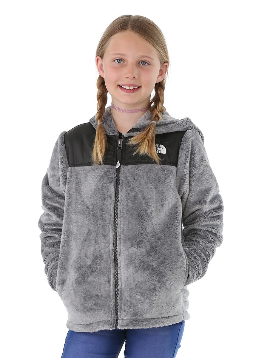 THE NORTH FACE / US企画/OSO HOODIE/フリースジャケット/S/ポリエステル/GRY/NF0A2TEB The North Face Oso Fleece Hoodie - Girls | WinterKids