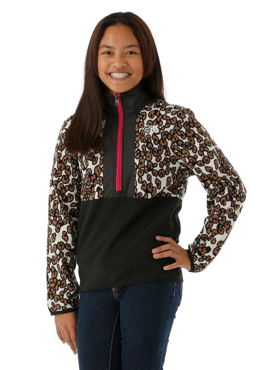 The North Face Youth Printed Glacier 1/4 Zip | WinterKids