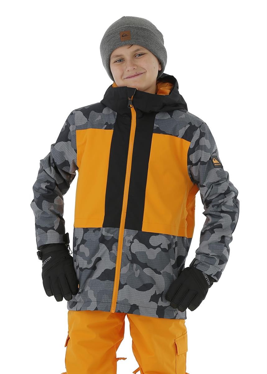 Quiksilver Groomer Youth Jacket | WinterKids | Snowboardhandschuhe