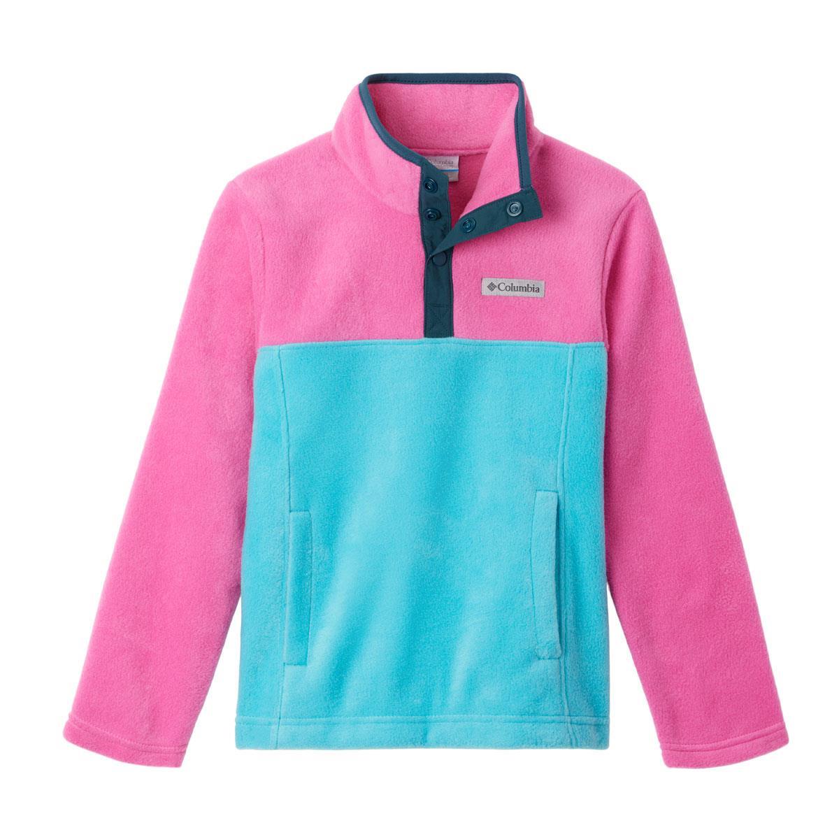 familiarジャケット140 Columbia Youth Steens Mtn 1/4 Snap Fleece Pull-over | WinterKids