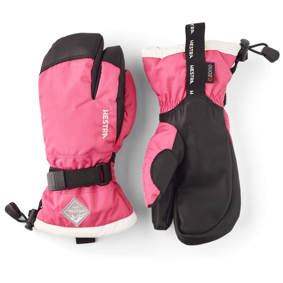 Hestra Junior Gauntlet CZone 3 Finger Glove | WinterKids