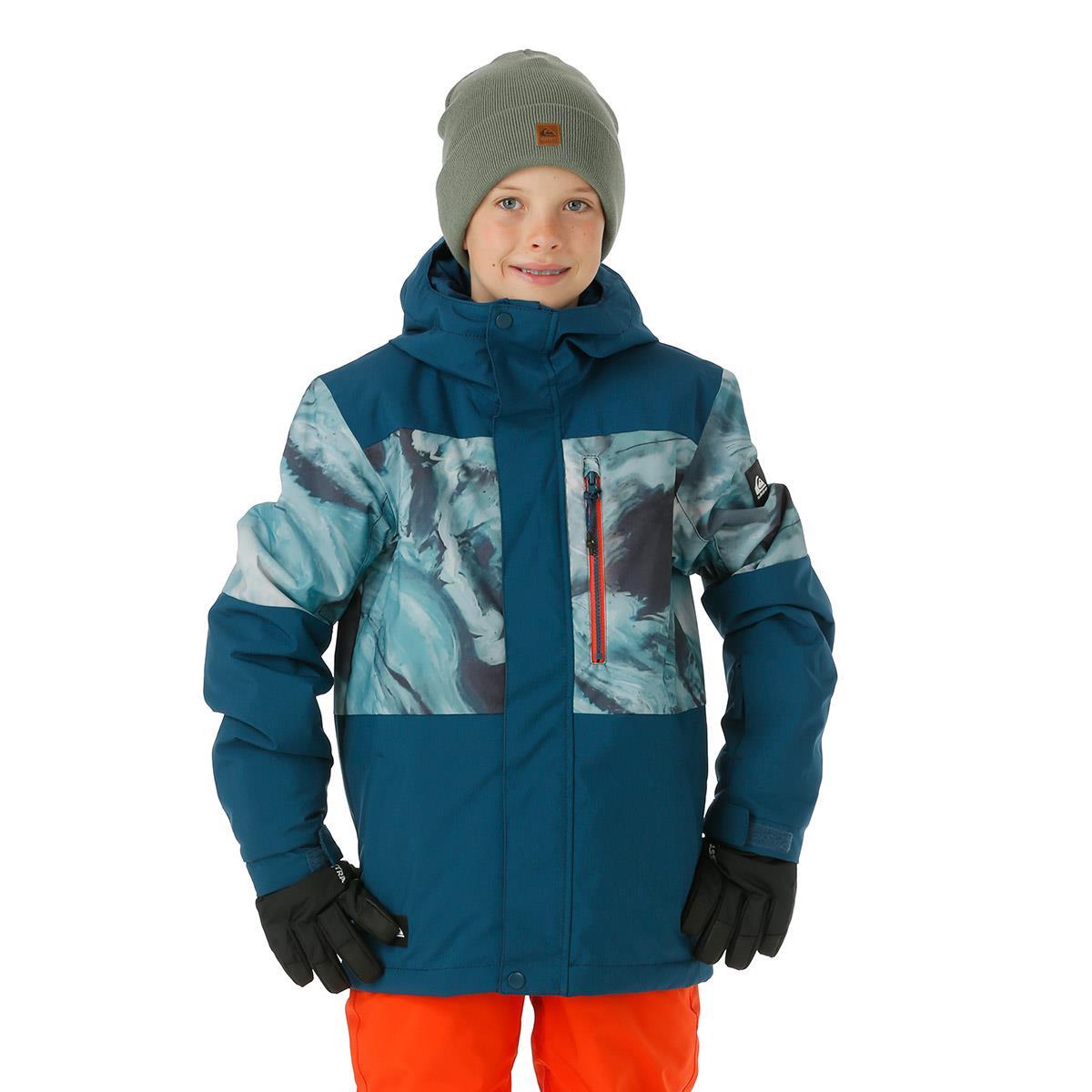 Quiksilver Mission Printed Block Jacket for Boys WinterKids