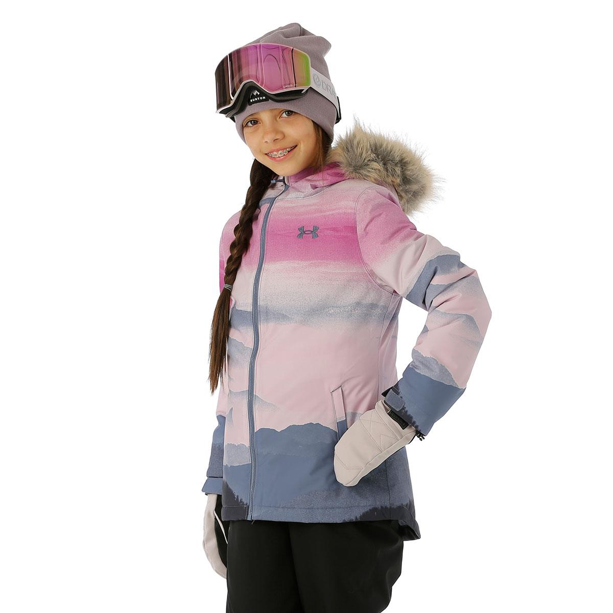 Under Armour Laila Printed Winter Jacket for Girls | WinterKids