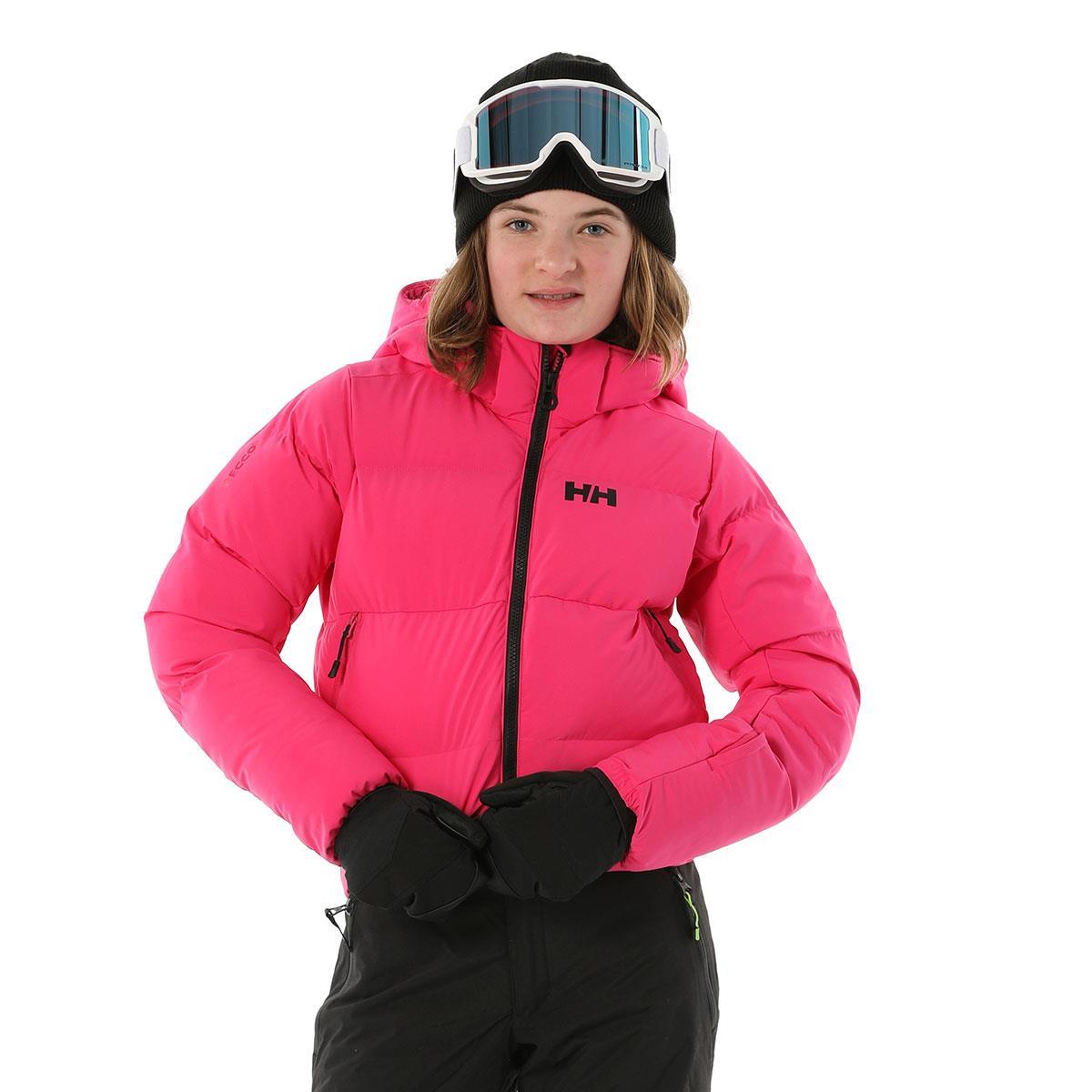 Helly Hansen Juniors' Nora Short Puffy Ski Jacket | WinterKids