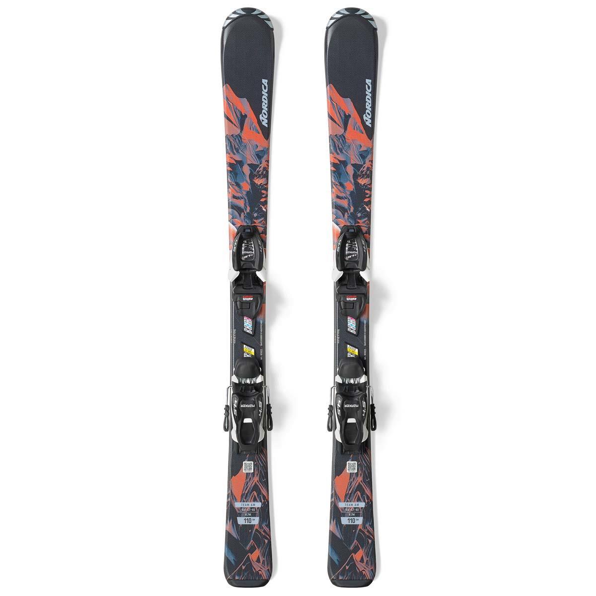 Nordica Youth Team AM Skis + 7.0 FDT Bindings | WinterKids