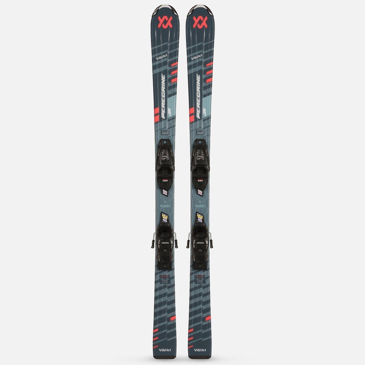 Volkl Peregrine Jr Skis + 4.5 Vmotion Bindings | WinterKids