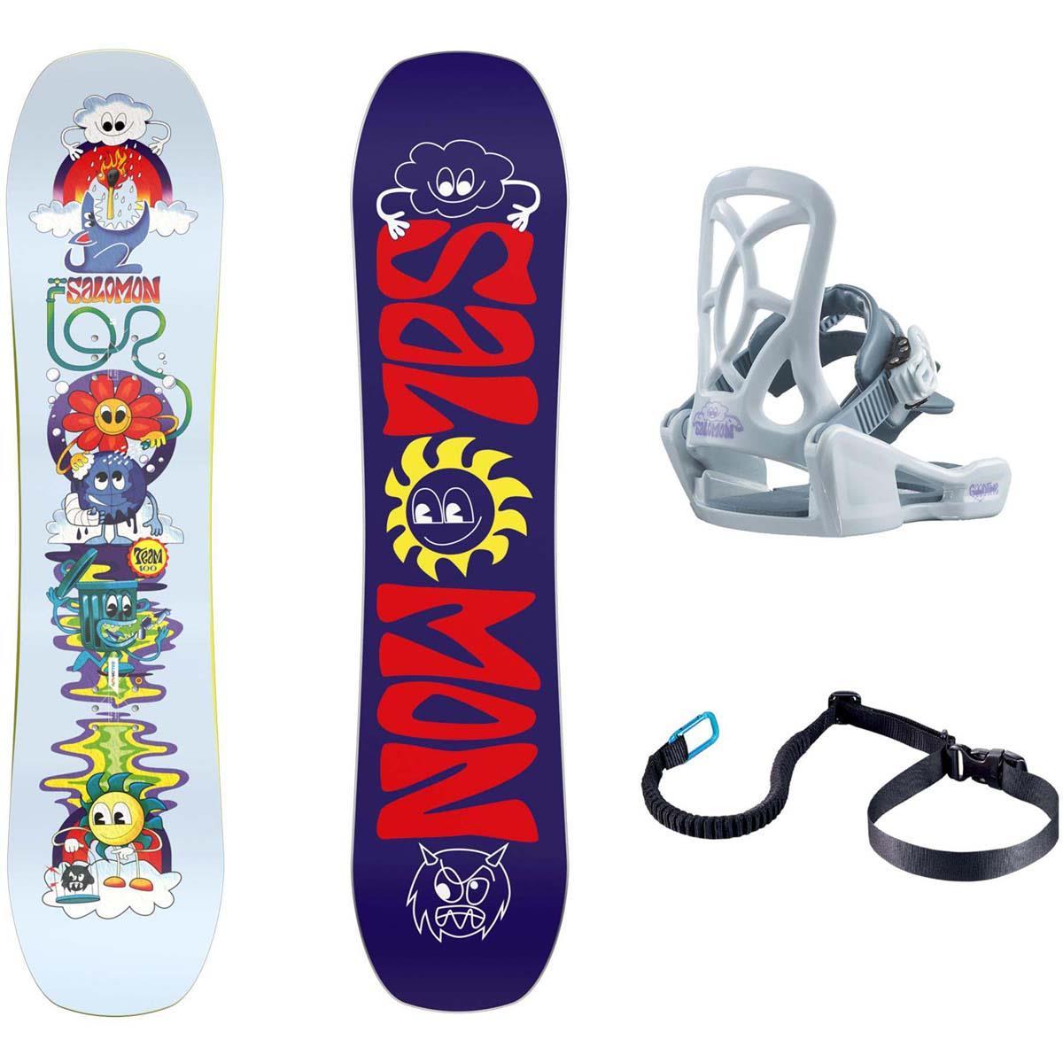 Salomon Snowboards Youth Team Package Snowboard and Bindings