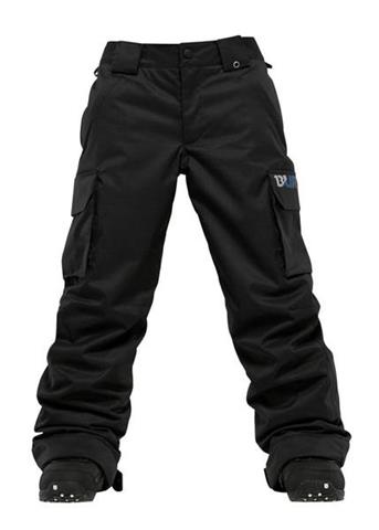 F11 Boys Exile Cargo Pant (True Black)