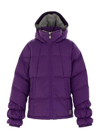Girls Allure Down Puffy Jacket (Plumberry)