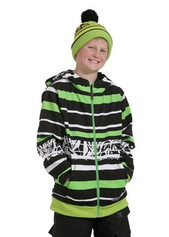 Metric Reversible Hooded Full Zip (Lime)