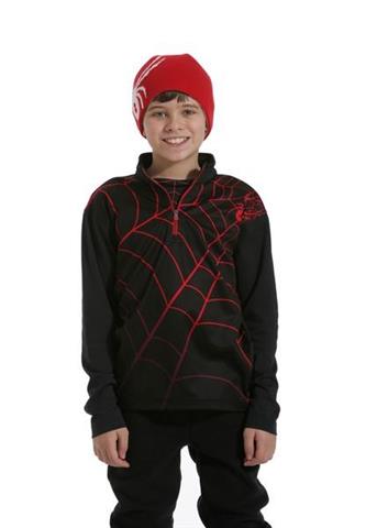 F11 Boys Webcentric Dry W.E.B. T-Neck (Black/Red)