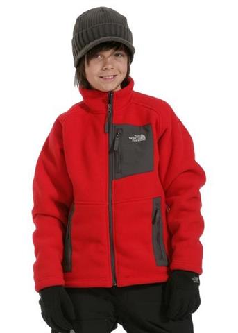 Boys Hetchy Fleece Jacket (TNF Red)