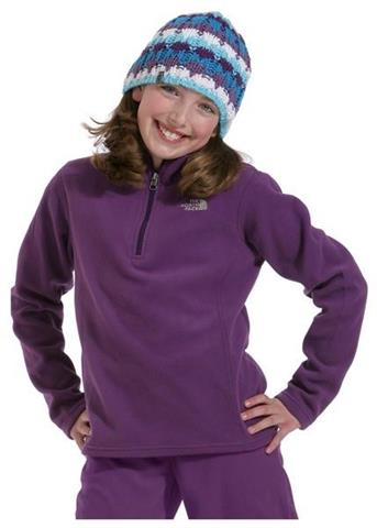 F11 Girls Glacier 1/4 Zip (Gravity Purple)