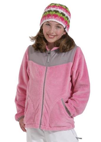 F11 Girls Oso Hoodie (Ruffle Pink)