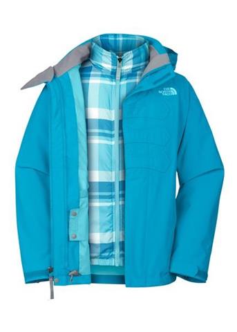 Girls Mellia Triclimate 3-in-1 Jacket (Acoustic Blue)