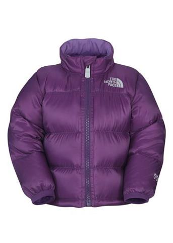 Infant Throwback Nuptse Jacket (Gravity Purple)