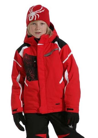 F11 Boys Leader Jacket (Red/Black/White)