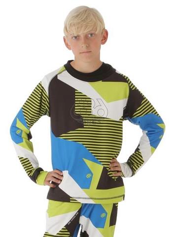 Boys Mix Base Layer Top (Acid Camo)