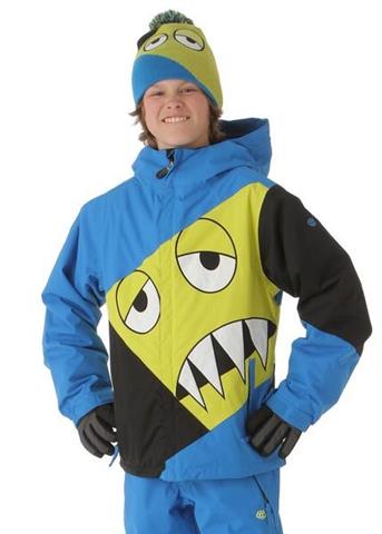 Boys Snaggleface Insulated Jacket (Blue)