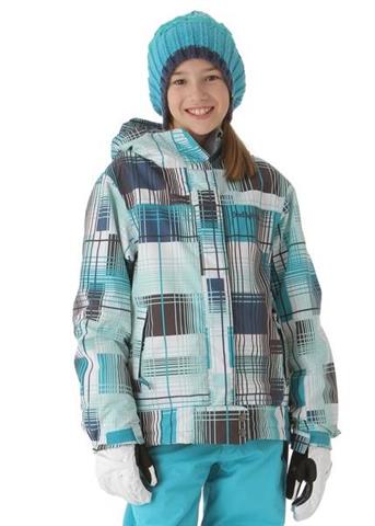 Girls Smarty Ginger 3-in-1 Jacket (Storm Plaid)