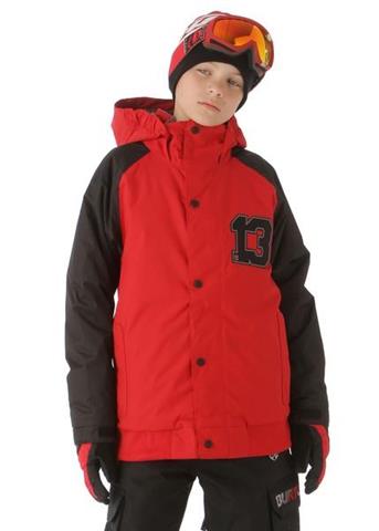 Boys Repel Jacket (Burn/True Black)