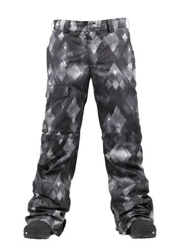 Boys TWC Throttle Pant (True Black Diamond Watercolor)