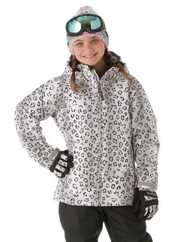 Girls Hart Jacket (Winter Cat Print)