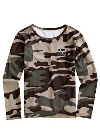 Boys Minishred Top (Trooper Camo)