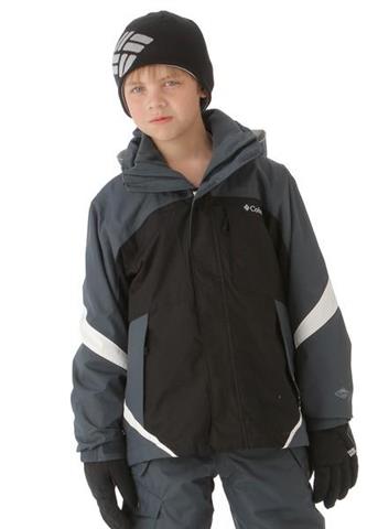 Boys Bugaboo 3-in-1 Jacket (Black/Mystery/Sea Salt)