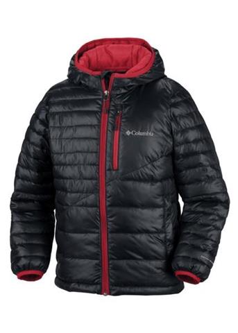 Boys Da Chutes Puffer (Black/Bright Red)