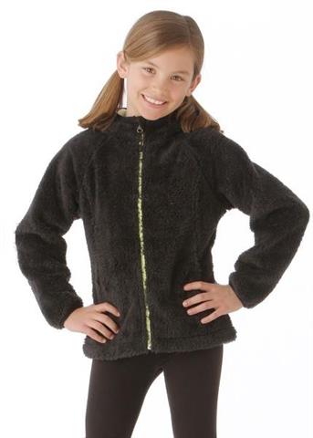 Girls Cozy Cutie Hoodie (Black)