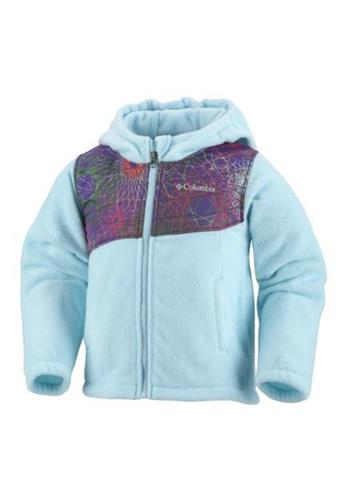 Emma Angel Fleece Jacket (Clear Blue/Multi Spiro Print)