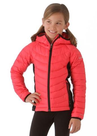 Girls Hybrid Powder Lite Puffer (Afterglow Pink)